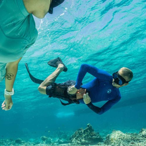 Fourth Element Men's Long Sleeve Hydro-T Scuba blue ()